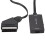 Μετατροπέας SCART σε HDMI, 1080P, συμβατός με PAL/NTSC, μαύρος για τηλεόραση και συσκευές 4
