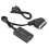 Μετατροπέας SCART σε HDMI, 1080P, συμβατός με PAL/NTSC, μαύρος για τηλεόραση και συσκευές 2
