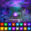 Προβολέας Galaxy Night Light Star με 16 χρώματα, 30 λειτουργίες, 6 επίπεδα φωτεινότητας για 2