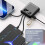 Φορητό Power Bank 15000mAh με 4 ενσωματωμένα καλώδια, 6 εξόδους, 3 εισόδους, οθόνη LED κα 2