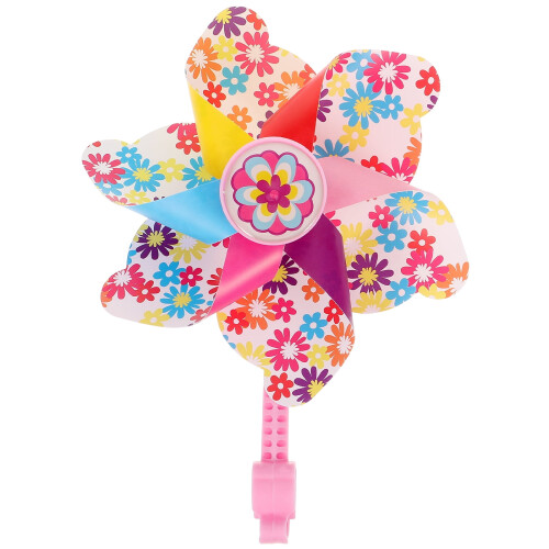 Kids' handlebar pinwheel decoration for scooters and