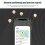 GPS Tracker Bluetooth, Συμβατό με iOS Find My, Συμπαγές και Ανθεκτικό, Συσκευή εντοπισμού τ 4