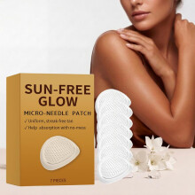 (14) Tanning Patches Outdoor Sunless Tanning Natural Glow Wheat Skin Daily Skincare Portable Patch