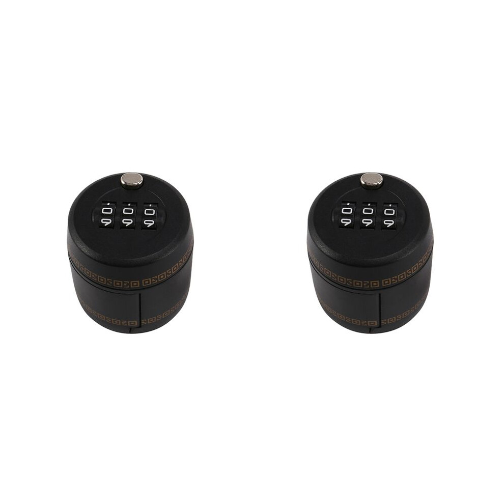 2X Plastic Bottle Password Lock Combination Lock Wine Stopper Vacuum Preservation For Furniture Hardware Lock 6031694916616