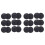 12Pack Typewriter Ribbon Twin Spool Typewriter Ribbon Ink Twin Spool Pack Ink for Most Typewriter(Black) 1