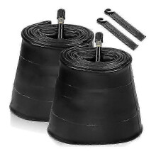 2 Pack 20X4.0 Fat Bike Tube with AV 32mm Valve, Bike Tubes