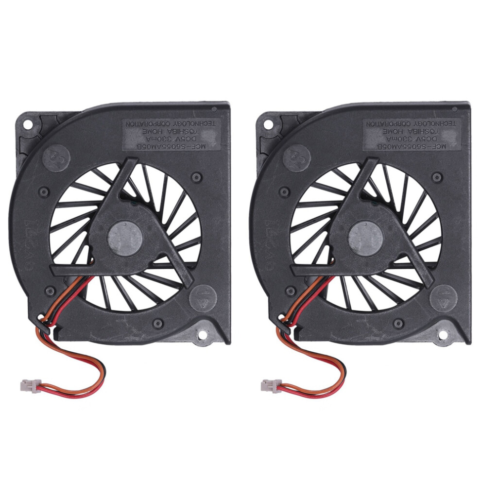 2X Laptop Cpu Cooling Fan For Lifebook S6311 S2210 S6510 S6410 E8410 S7110 T4215 T5500 T2050 Mcf-S6055am05b 6031006964779