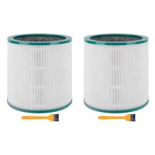 2X Echter HEPA Ersatz Filter für Tower Purifier Pure Cool Link TP01 TP02, TP03, Teil 968126-03