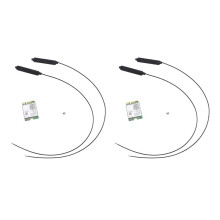 2X Dual Band 2,4 Gbit / S Wi-Fi 6 AX200NGW 802.11Ax / Ac MU-MIMO 2X2 Wifi AX200 NGFF M.2 5.0