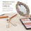 Triple Moon Goddess Wall Mirror Trinity Wall-Mounted Mirror with Five-Pointed Retro Hanging Mirror 4