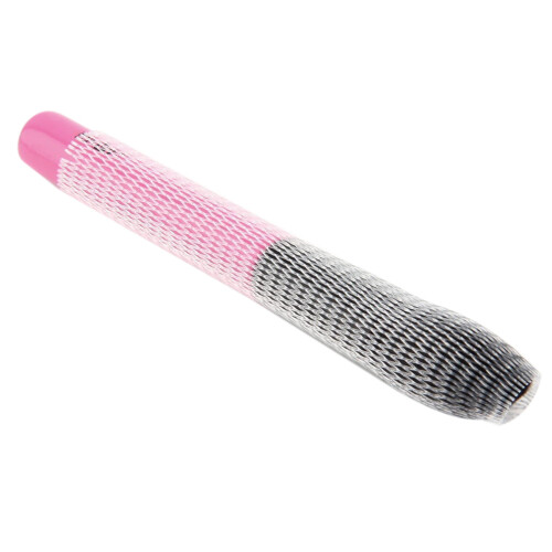 40 PCS Cosmetic Make  Brushes Guards Mesh Protectors Cover Sheath Net White 2