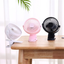 maxiaoxia Ventilatore a clip da 6 pollici, 3 velocità, mini ventilatore portatile silenzioso USB compatibile con casa e esterni