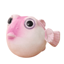 Poisson-globe en peluche Perfect Alley, peluche douce et amusante, poisson-globe dodu en peluche, cadeau unique et original pour un anniversaire,