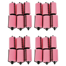 24 PCS Magie Soins Des Cheveux Rouleau Style Eponge Bigoudis pour Fille Dames