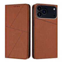 (Espresso) Compatible For iPhone 17 Pro Max Wallet Case Magnetic Closure Leather Flip Phone Cover with Stand