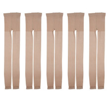 5X New Women Fashion Hot Open Toe Sheer Ultra-Thin Tights Pantyhose Stocking Nude
