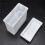 6X 2 in 1 White 24 Pieces Microscope Slides Staining Rack Dish Set 10