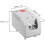 2X Mechanical Thermostat, KTO011 0-60Celsius Adjustable Compact Normally Close(N.C) Temperature Controller ,Red 7