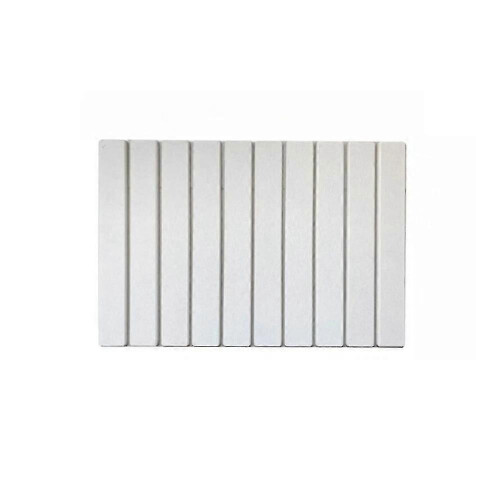(White) Quick Dry Foldable Stone Dish Drying Mat,Non-Slip Reusable Diatomite Drainer Pad 40*30cm
