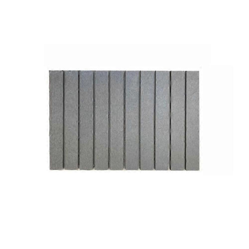 (Gray) Quick Dry Foldable Stone Dish Drying Mat,Non-Slip Reusable Diatomite Drainer Pad 40*30cm