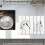 (Gray) Quick Dry Foldable Stone Dish Drying Mat,Non-Slip Reusable Diatomite Drainer Pad 40*30cm 5