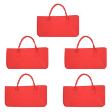 5X Purse, Storage Bag Large Capacity Casual Shopping Bag - Red