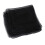 2X Bello Moda Pianura Piazza Chiffon Collo Sciarpa Capo Sciarpe 70 cm x 70 cm (Nero) 8