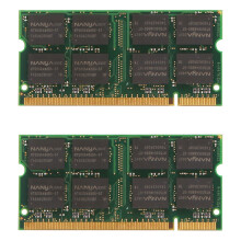 2X DDR 1GB Laptop Arbeits Speicher RAM SODIMM DDR 333MHz PC 2700 200Pins für Notebook Sodimm Memoria
