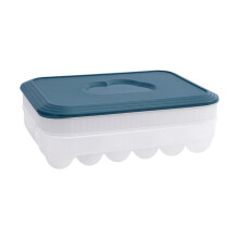 Boîte à raviolis Jacenvly en liquidation pour la Saint-Valentin, plateau de rangement multicouche pour réfrigérateur, compatible avec la