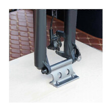 Bicycle Bike Front Fork Quick Release Retaining Clip Dismountable Attaching Clamp Portable Cycling