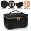 Make-uptas zwart, draagbare cosmetica-organizer met grote capaciteit 4