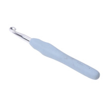 Ganchos de ganchillo ergonómicos multicolores, agujas de tejer de 2-8 mm con estuche.