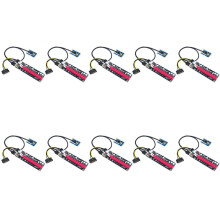 10X PCIe To PCI Express 16X Riser for Laptop External Card EXP GDC BTC Miner MPCIe To PCI-E Slot Card