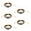 5X Armband Rasta Jamaika Reggae LEDer 1
