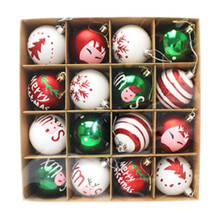 Staron16 pièces Boules de Noël Décorations pour sapin de Noël, Boules de Noël Décorations pour les fêtes de fin d'année et les mariages