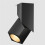 LED Indoor Ceiling Spotlight 360Adjustable Wall Light Ceiling Downlight -Surface Mounted COB Lighting Swivel Lamp Black 4