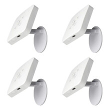 4X Tuya Zigbee Human Presence Detector with Holder Human Body PIR Sensor MmWave Microwave Motion Sensor