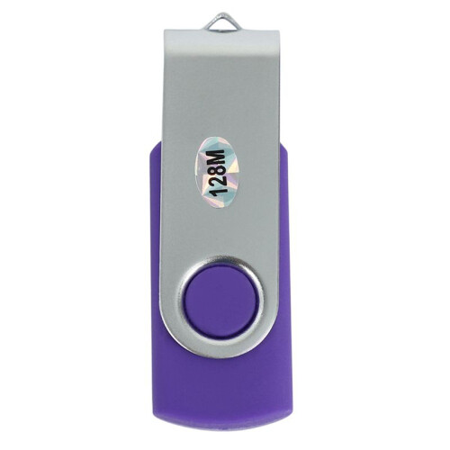 2X Roterande USB 2.0 128MB Flash Drive Memory Stick Storage U Disk 1