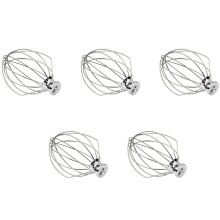 5X K5AWW Wire Whip Steel Wire Whisk Stainless Steel Egg Beater Mixer Mixing 5QT for American