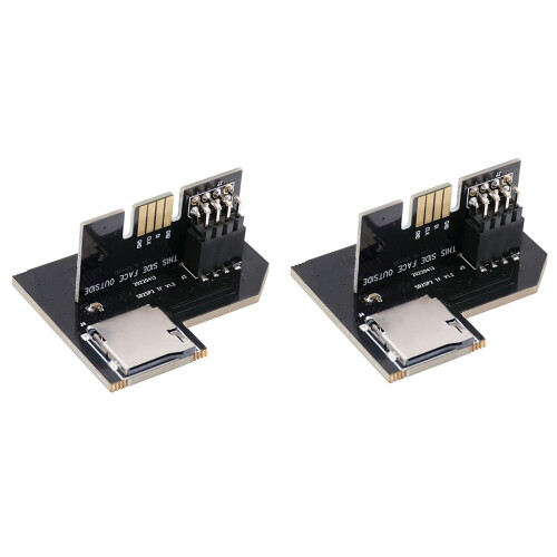 2X SD2SP2 Pro  Card Adapter Load SDL Micro- Card TF Card Reader for  Gamecube NGC NTSC Serial Port 2