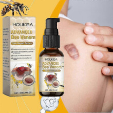(1pcs) 1-3x Bee Venom Skin Repair Serum, Natural Bee Venom Serum, Bee Venom Anti-Wart Care Serum, Delicate and Smooth Skin, for All Skin Types