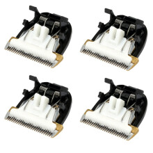 4X Elektrische Haar Schneide Maschine Trimmer Hunde Schneide Maschine Keramik Titanium Messer für Rfcd-9100 9600