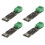 4X 3D Printer UCAN Board Based  STM32F072 USB to CAN Adapter Support with for CAnable / CandleLight / Klipper Firmware 1