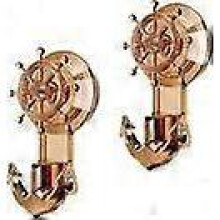 Suction Cup Hooks, Pack of 2 Suction Cups with Hooks, Extra Strong Suction Cups