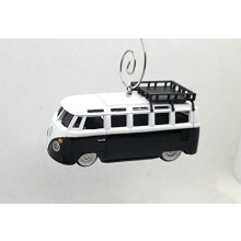Décoration de Noël pour Volkswagen Van Samba Noir et Blanc