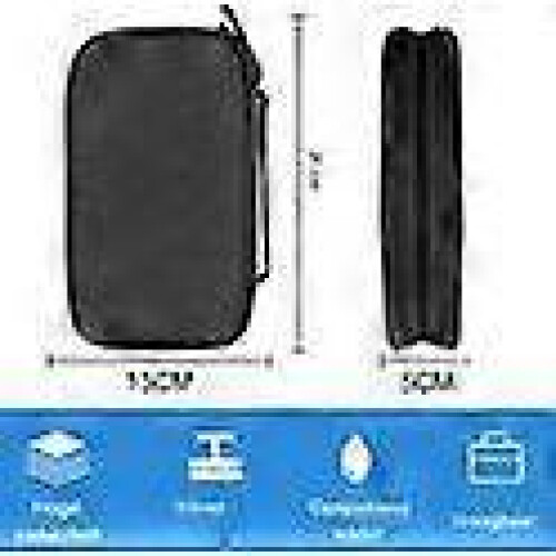 Electronic Accessories Storage Bag - Travel Data Cable Organizer - Waterproof 2
