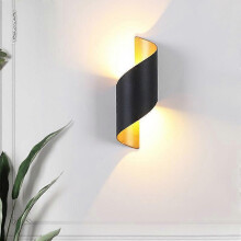 12W LED Outdoor Wall Light Waterproof IP66 Modern Aluminum Exterior Wall Lamp