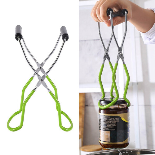 Moocorvic1pcs Λαβίδα ανύψωσης βάζων κονσερβοποίησης Ανοξείδωτο ατσάλινο ανυψωτικό 1