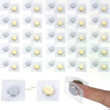 Magnets for sewing, 20 pairs of invisible magnetic buttons, hidden sew button