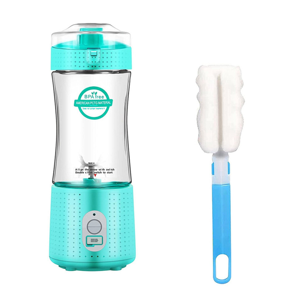 Portable Blender Juicer Cup,Travel Blender Bottles With For Shakes And Smoothies,Handheld Use In Sports,Gym,Outdoors 6031743312079